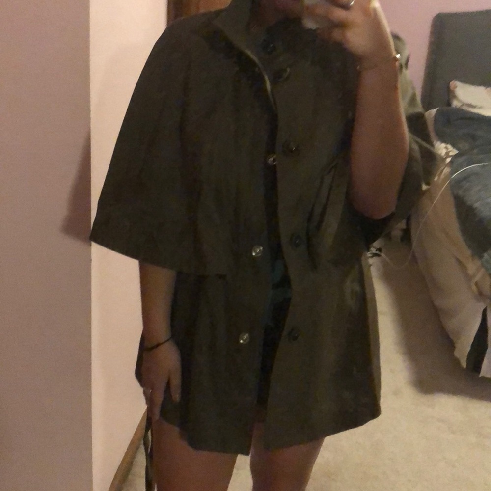 Army Green Trench Coat